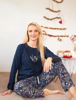 Pyžamo Key LNS 570 B25 long/r S-XL dámské