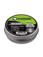 4,5 mm RANGER Diabolo Professional Sharps 500 kuliček 0,54 g