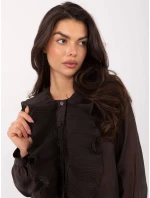 Košile IT KS 28990.05P tmavě hnědá Košile IT KS 28990.05P tmavě hnědá