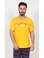 Pánské pyžamo kapri Indigo Pánské pyžamo kapri Indigo