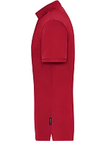 Daiber JN 1806 Pánské pracovní elastické bio polo - Solid 02.1806 red Daiber JN 1806 Pánské pracovní elastické bio polo - Solid 02.1806 red