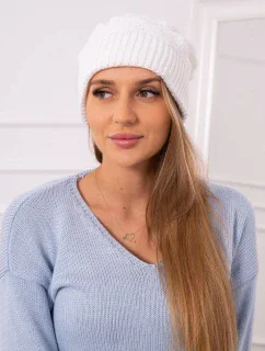 Dámská čepice Leonia K342 bílá