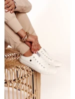 Dámské Kozene Tenisky Big Star Bílé V274869