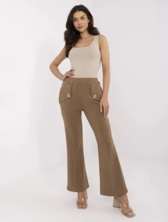 Kalhoty DHJ SP 20518.12 světle hnědé