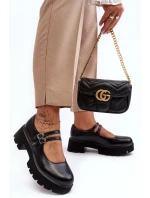 Dámské boty na nízkém podpatku černá Saviwa Dámské boty na nízkém podpatku černá Saviwa