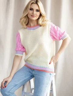 Svetr s krátkým rukávem model 178640 PeeKaBoo