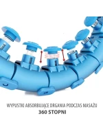 HMS HHW01 obruč s lemováním a závažími modrá