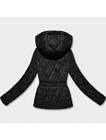 Dámská lehká bunda s kapucí Minority black (B25-510-1)