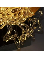 Světelné závěsy na vánoční stromek 120x120 CM 235LED WHITE STARS