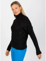 Dámský svetr LC SW 3019 černý
