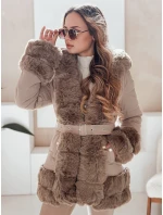 CITYGLANCE dámská zimní bunda s velbloudí kožešinou FashionStreet TY5046 CITYGLANCE dámská zimní bunda s velbloudí kožešinou FashionStreet TY5046