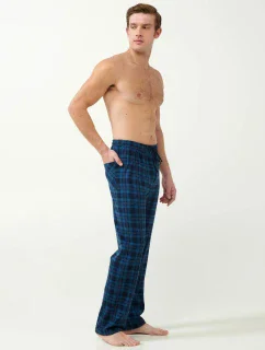 Vamp - Kárované dlouhé kalhoty 21625 - Vamp