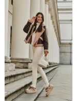 Nízké Sněhule Na Platformě S Kožešinou D.Franklin Béžové DFSH370011