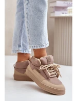 Dámské Sněhule Big Star OO274A532 Béžové