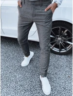 Pánské tmavě šedé kalhoty FashionStreet UX4384