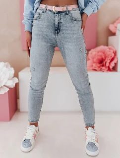 SKINNEX modré dámské džínové kalhoty slim fit FashionStreet UY2476