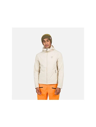Pánská outdoorová bunda ROSSIGNOL Opside Hoodie Jkt, béžová Pánská outdoorová bunda ROSSIGNOL Opside Hoodie Jkt, béžová
