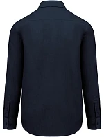 Kariban K 545 Popelínová košile "Jofrey" s dlouhým rukávem 20.K545 navy