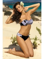 Plavky Felicia 2 M-233 Černá a tmavě modrá (37) - Marko