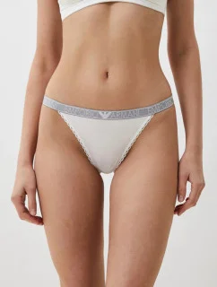 Dámské tanga 164282 4R221 00010 bílé - Emporio Armani