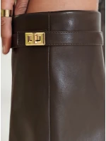 FashionStreet hnědé široké svrchní boty ZY1028