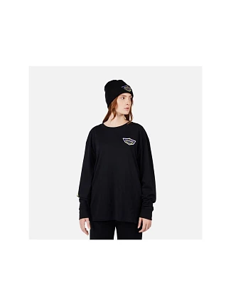 Unisexové tričko ROSSIGNOL SUPER LS TEE, černé