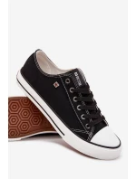 Pánské Nízké Textilní Tenisky Big Star DD174504 Černé