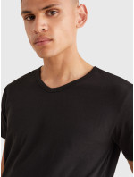 Pánské tričko 3 PACK V-NECK COTTON T-SHIRTS 2S87903767990 černá - Tommy Hilfiger