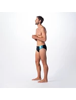 Pánské plavky Danilo M 92800482101 černo-tyrkysové - Aquawave