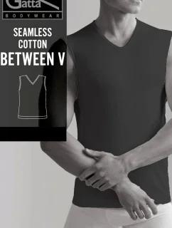 Pánský nátělník 2411s Between black - GATTA