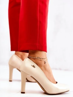 Dámské lodičky béžové Campbell