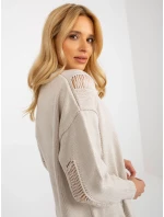 Dámský kardigan LC SW 8042.04X béžová - FPrice