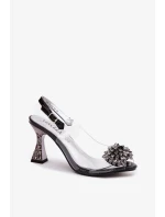 Sandály na podpatku  model 214706 Step in style