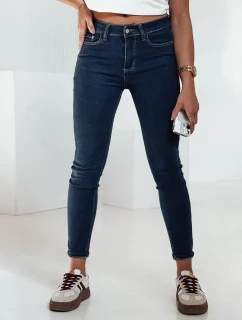 Dámské džínové kalhoty MODILINI tmavě modré FashionStreet UY2239