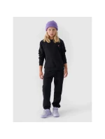 Dívčí nepruhovaná mikina s kapucí 4F Junior 4FJWMM00TSWSF1316-20S Dívčí nepruhovaná mikina s kapucí 4F Junior 4FJWMM00TSWSF1316-20S