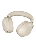 Sluchátka do uší Jabra Evolve2 85 UC Stereo Link380c, béžová + stojánek