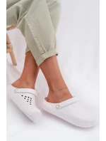 Dámské pantofle z pěny Big Star TT274A081 Bílé
