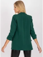 DHJ MA 7684 bunda.15P tmavě zelená