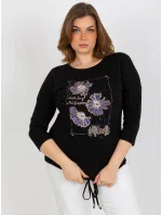 Dámská halenka RV BZ 8457.47P černá - FPrice