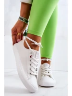 Low Leather Trainers Big Star JJ274007 White Low Leather Trainers Big Star JJ274007 White