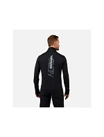 Pánská mikina ROSSIGNOL Hero Mid Layer Stretch Jkt, černá Pánská mikina ROSSIGNOL Hero Mid Layer Stretch Jkt, černá