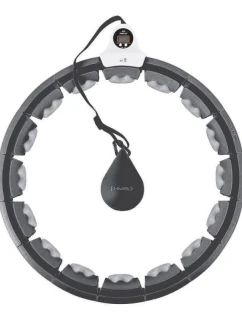 HMS HHW06 obruč s výstupky, závažím a počítadlem černá