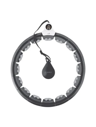 HMS HHW06 obruč s výstupky, závažím a počítadlem černá HMS HHW06 obruč s výstupky, závažím a počítadlem černá