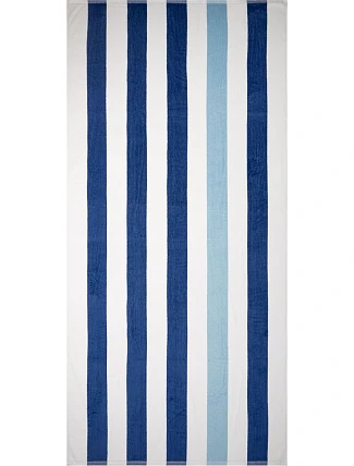 The One Towelling Towel Stripe Plážový ručník "Stripe" 48.1056 navy/light blue The One Towelling Towel Stripe Plážový ručník "Stripe" 48.1056 navy/light blue
