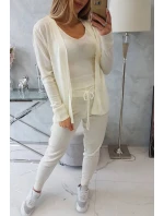 Sada svetrů 3-dílná ecru