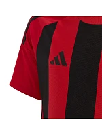 Adidas Striped 24 Dětské tričko červená/černá IW2131