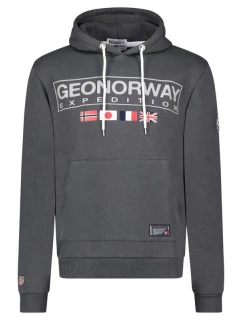 Geografické Norsko Great DB 317 M WY8615H/GN-Dark Grey mikina
