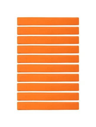 Ploché popisovače - pruhy 51x6cm 10ks jasně oranžové SMJ sport ZPP-O