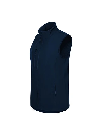 Dámská softshellová vesta Trail (tmavě modrá)