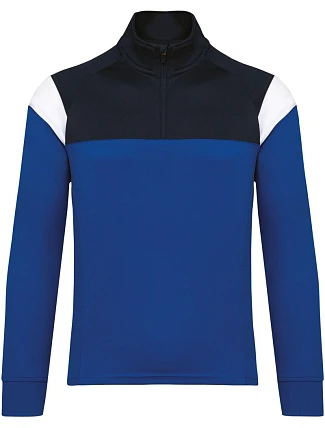 Kariban ProAct PA 388 Dětská tréninková mikina s 1/4 zipem 20.P388 dark royal blue/navy Kariban ProAct PA 388 Dětská tréninková mikina s 1/4 zipem 20.P388 dark royal blue/navy